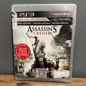 Sony PS3 Assassin's Creed III Special Edition